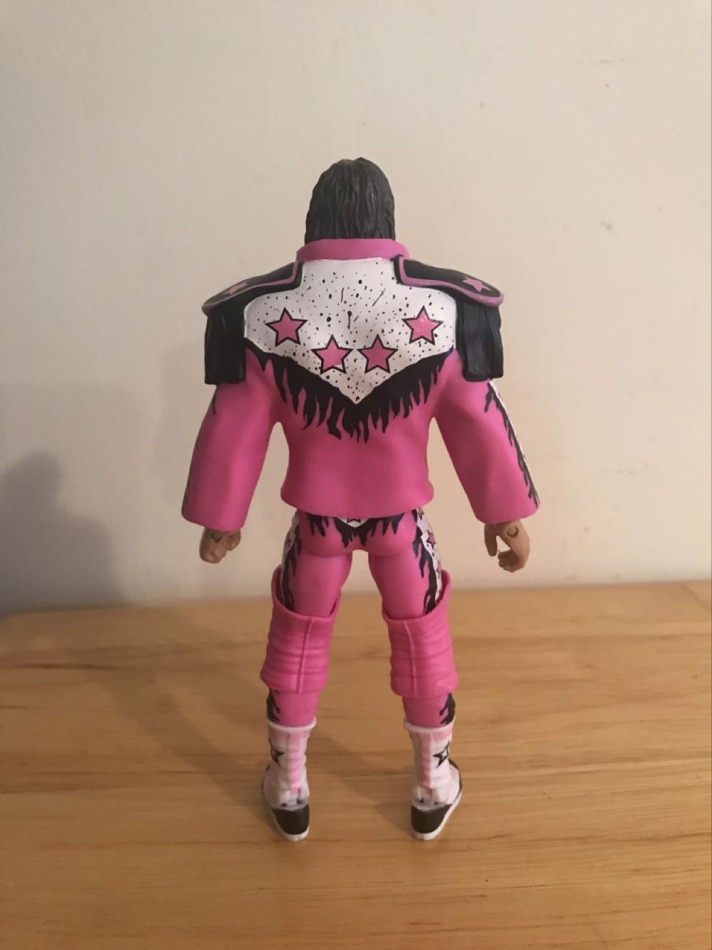 Bret “Hitman” Hart - Mattel Wwe (WWE Elite Ringside Collectibles Exclusive “Pink & Black Attack” Bret “Hitman” Hart) action figure collectible - Main Image 2