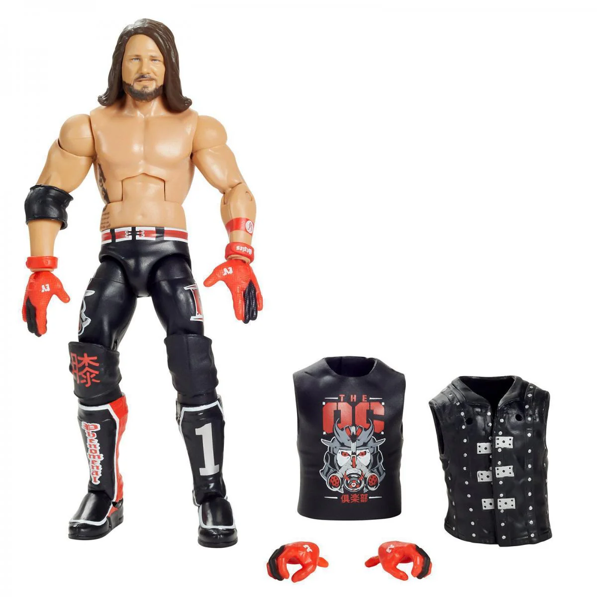 AJ Styles - Mattel (WWE Elite Collection) action figure collectible [Barcode 887961833713] - Main Image 3