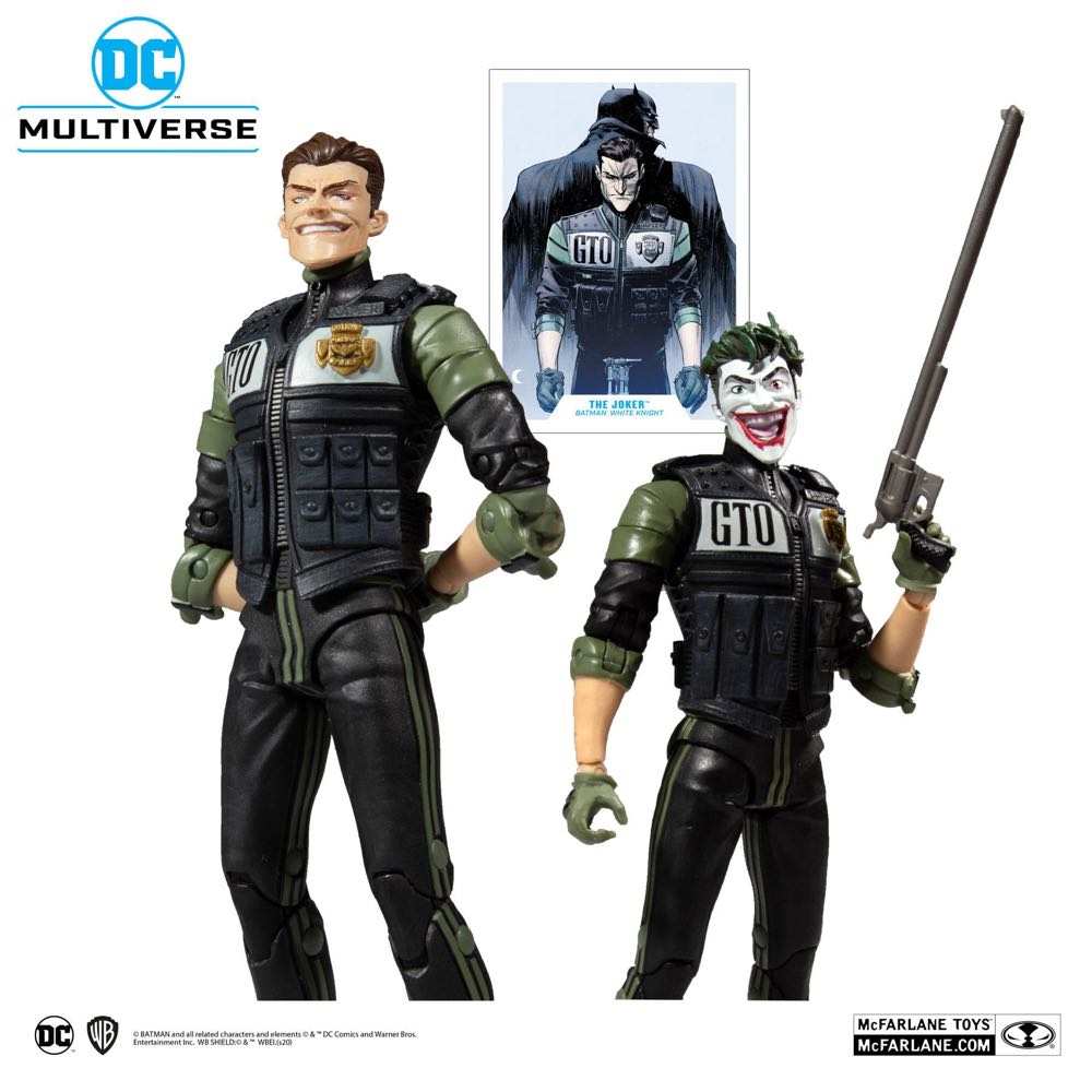 The Joker- White Knight - McFarlane Toys DC (DC Multiverse) action figure collectible - Main Image 3