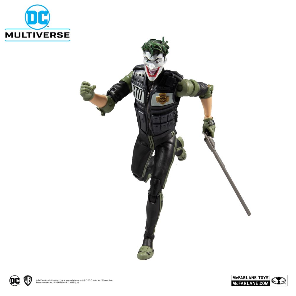The Joker- White Knight - McFarlane Toys DC (DC Multiverse) action figure collectible - Main Image 4