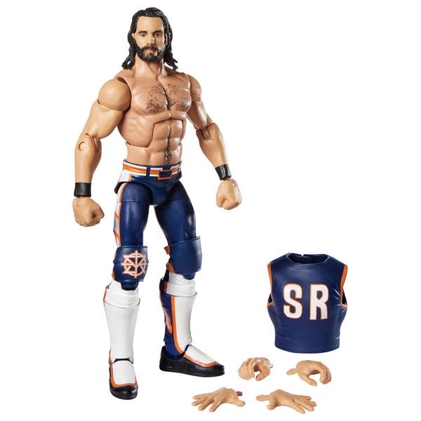 Seth Rollins - Mattel (WWE Elite Series 75) action figure collectible [Barcode 887961830378] - Main Image 3