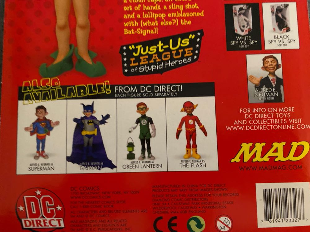 MAD’s Alfred E. Neuman as Robin The Boy Wonder? - DC Direct action figure collectible [Barcode 761941233277] - Main Image 4