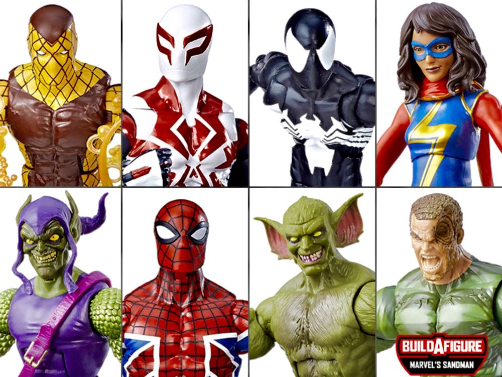 Marvel Legends Spider-Man Series SPIDER-MAN 2099 (BAF Sandman Series) - Hasbro (Marvel Legends) action figure collectible - Main Image 2