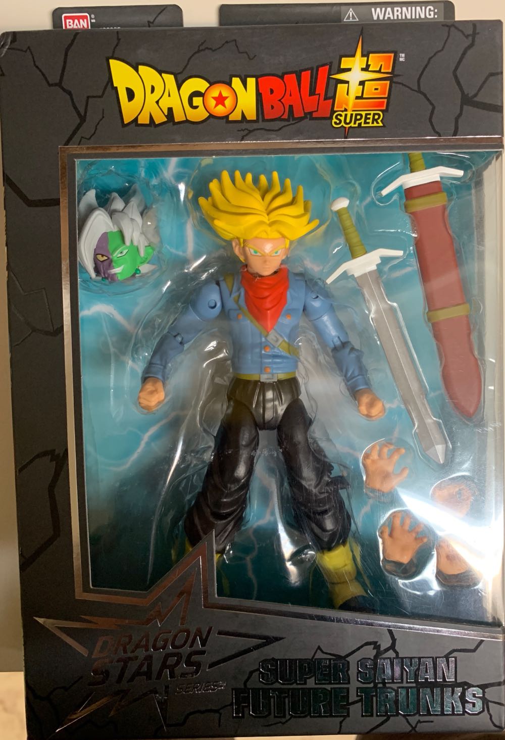 Dragon Stars Series 3 - Super Saiyan Future Trunks - Bandai America, Inc. (Dragon Stars) action figure collectible [Barcode 045557358624] - Main Image 2