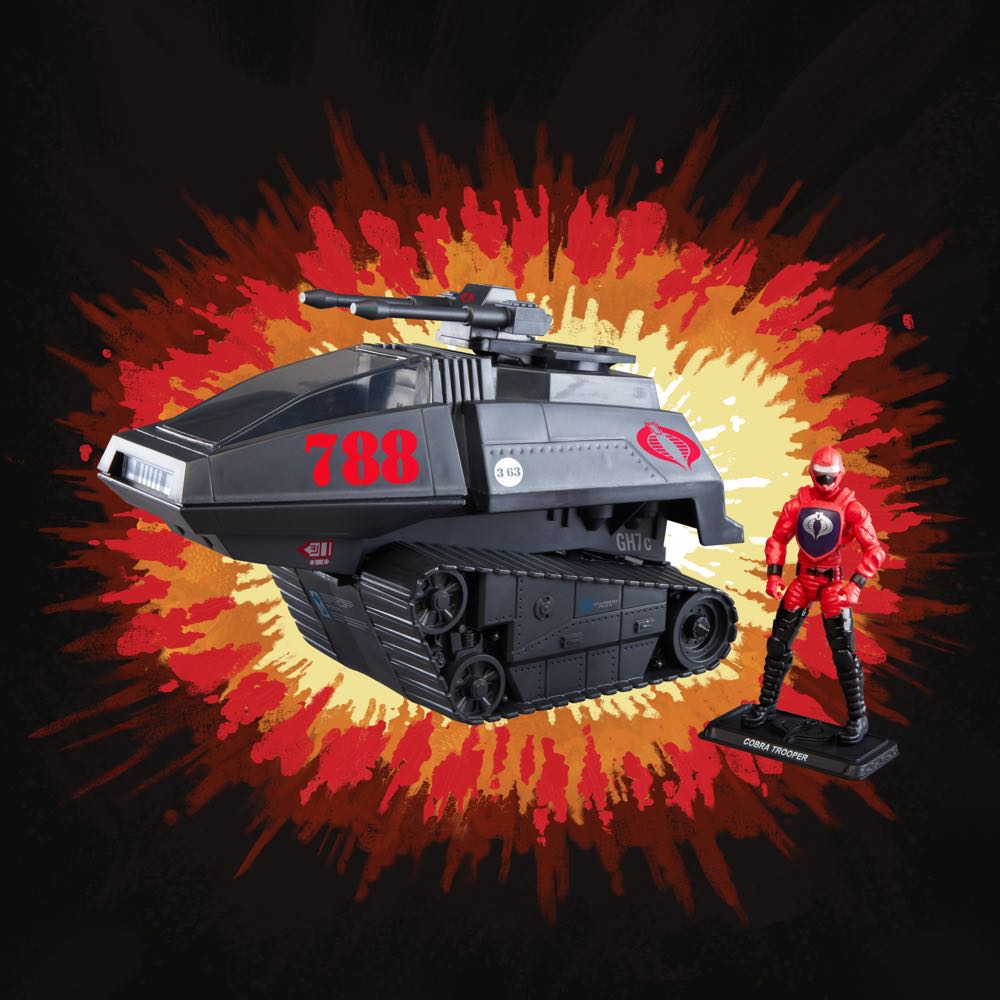 Cobra H.I.S.S. - Hasbro G.I. Joe (G.I. Joe Retro Collection) action figure collectible - Main Image 3