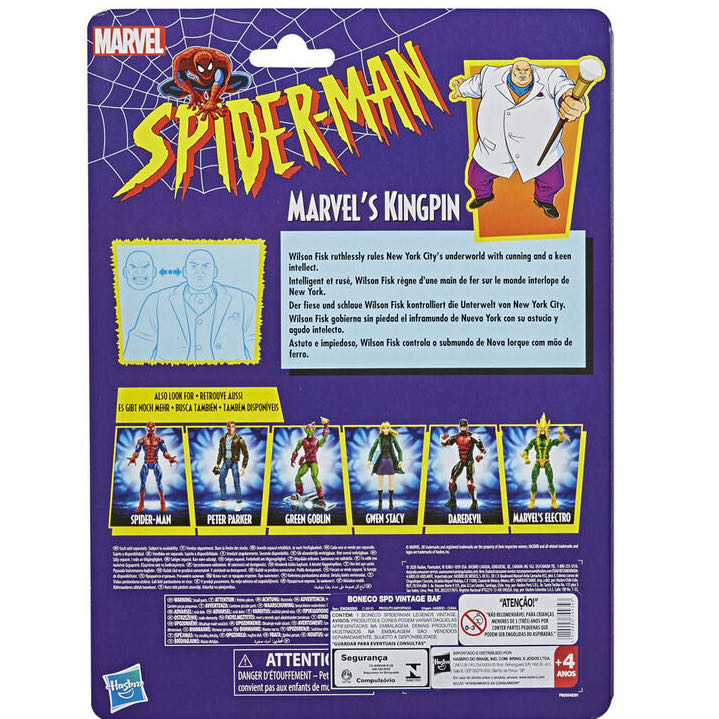 Kingpin - Hasbro Marvel (Spider-Man Retro Collection) action figure collectible - Main Image 3