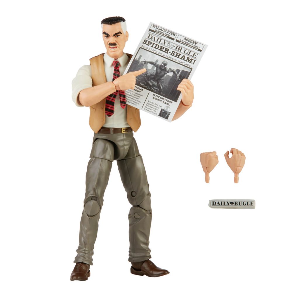 J. Jonah Jameson - Hasbro Marvel (Spider-Man Retro Collection) action figure collectible - Main Image 2