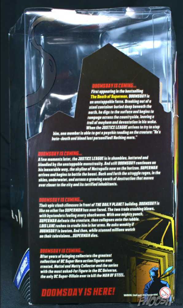Superman DC Universe Classics, MattyCollector Exclusive: Doomsday Unleashed - Mattel (DC Comics - Super Heroes) action figure collectible - Main Image 4