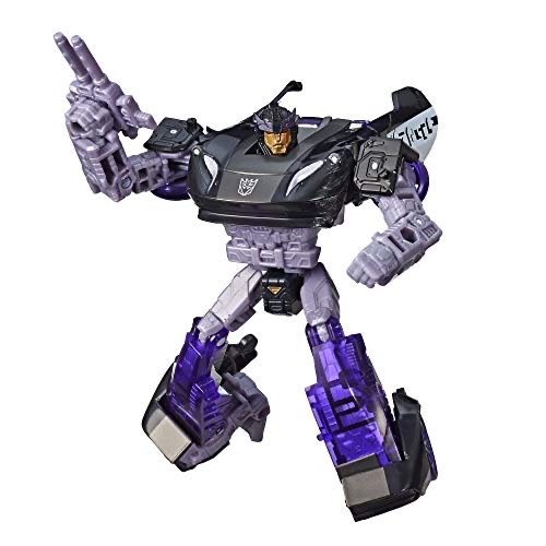 Transformers Toys Generations War For Cybertron Deluxe Wfc-s41 Barricade Figure Siege Chapter Adults And Kids Ages 8 And Up 5.5-inch  action figure collectible [Barcode 0630509847723] - Main Image 1