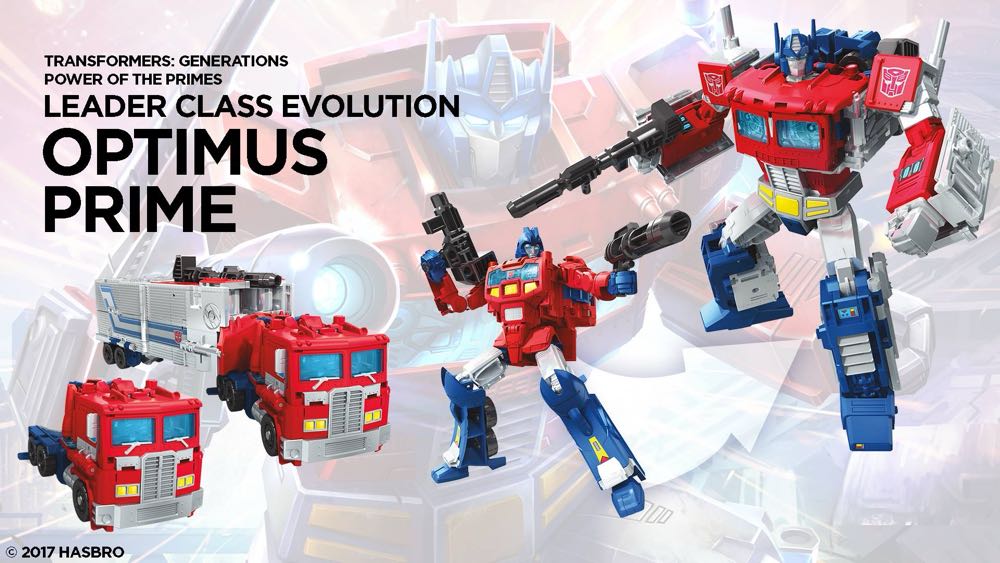 Evolution Optimus Prime - Hasbro (Leader Class) action figure collectible [Barcode 0630509620777] - Main Image 3