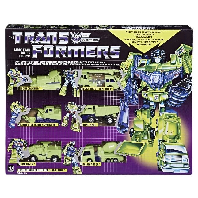 Constructicon Warrior Devastator ⭐️ - Hasbro (Transformers: Vintage G1) action figure collectible [Barcode 0630509650460] - Main Image 4