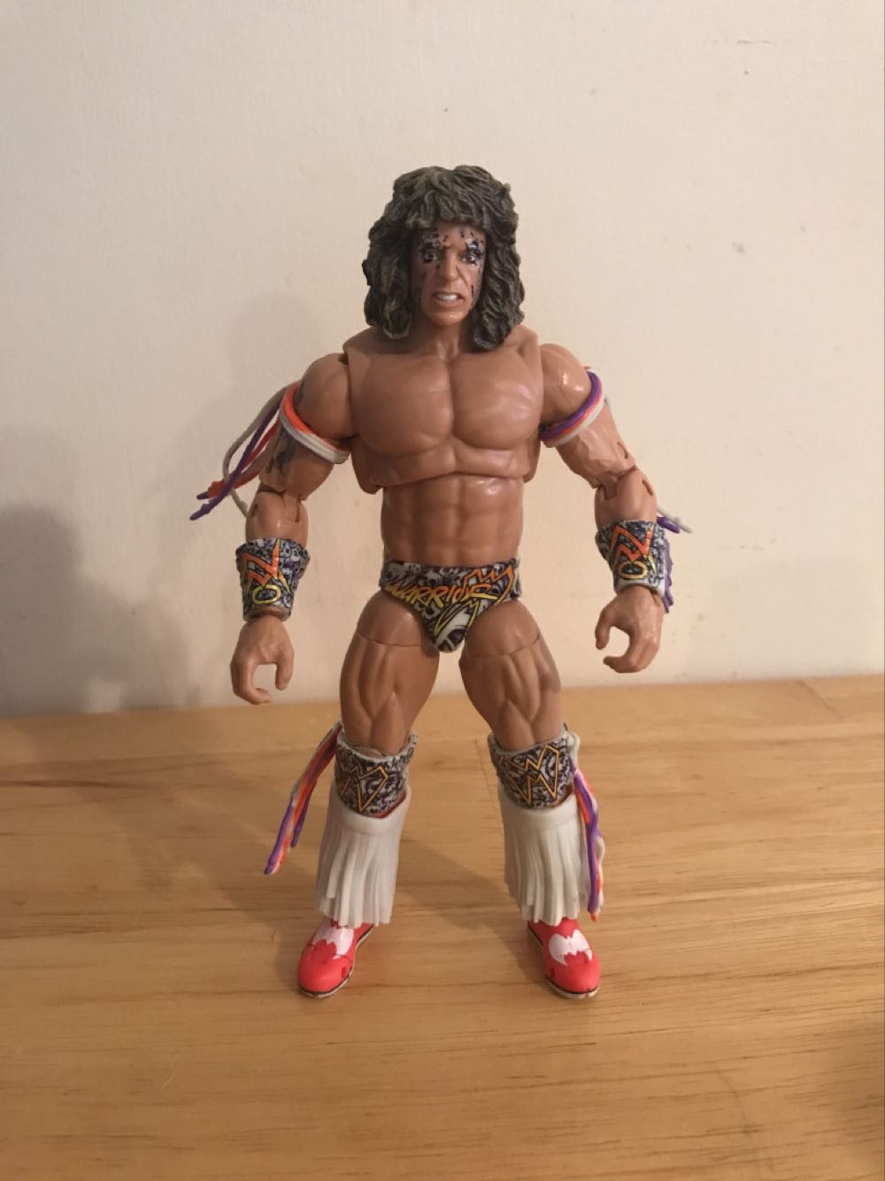 Ultimate Warrior - Mattel Wwe (WWE Ultimate Edition Series 1 Ultimate Warrior (WCW Halloween Havoc 1998)) action figure collectible - Main Image 4