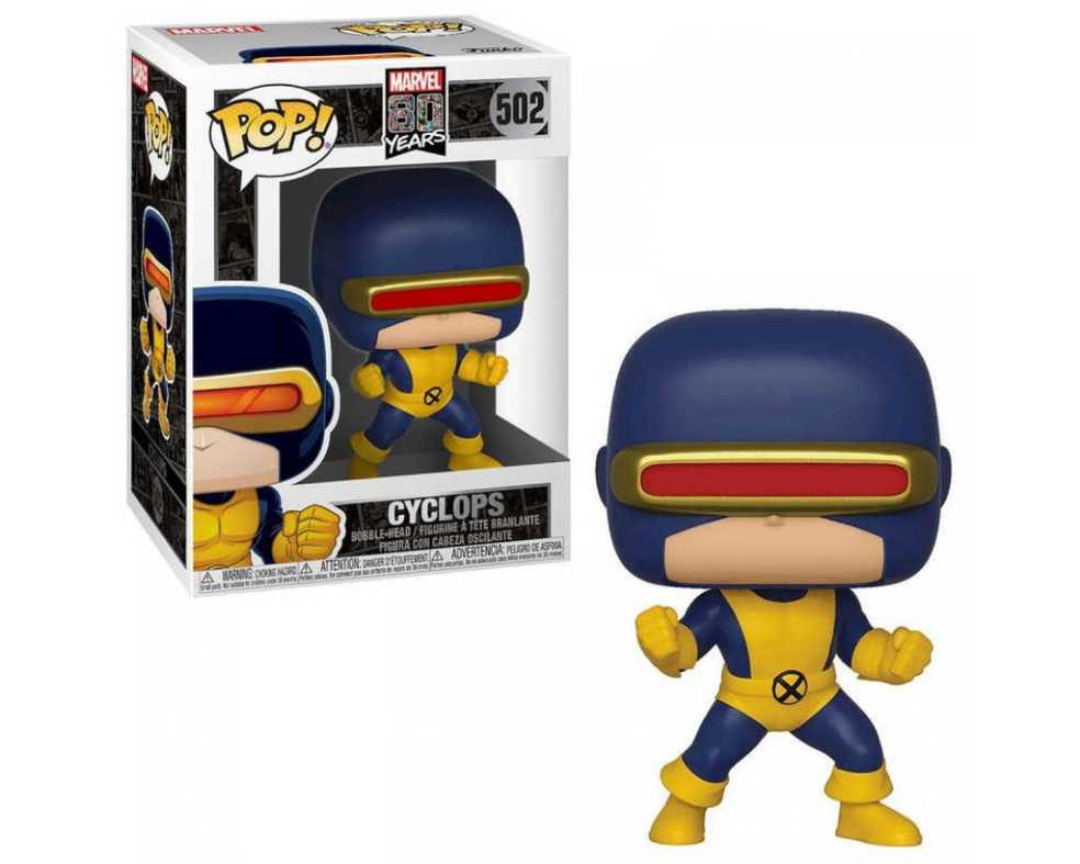 Funko Pop: Marvel 80th Cyclops #502 - Funko (Funko Pops) action figure collectible [Barcode 889698407144] - Main Image 4