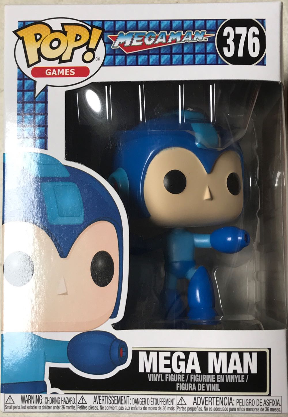 Mega Man #376 (Vinyl Figure) - Funko (Funko Pops) action figure collectible [Barcode 889698336376] - Main Image 2