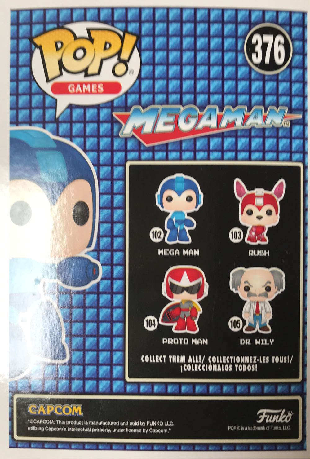 Mega Man #376 (Vinyl Figure) - Funko (Funko Pops) action figure collectible [Barcode 889698336376] - Main Image 3
