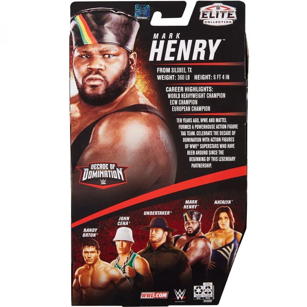 Mark Henry - Mattel Wwe (WWE Decade Of Domination) action figure collectible - Main Image 4