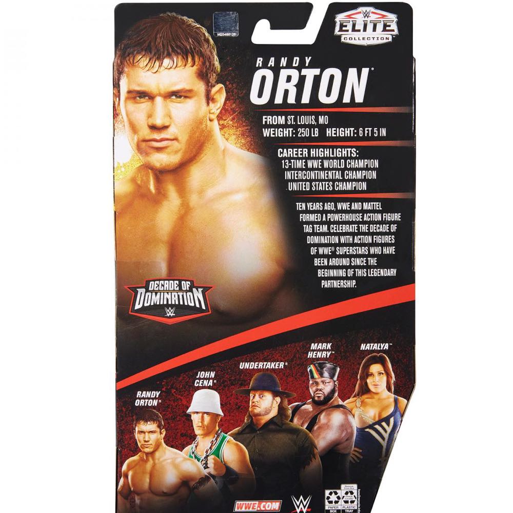 Randy Orton - Mattel Wwe (WWE Decade Of Domination) action figure collectible - Main Image 4