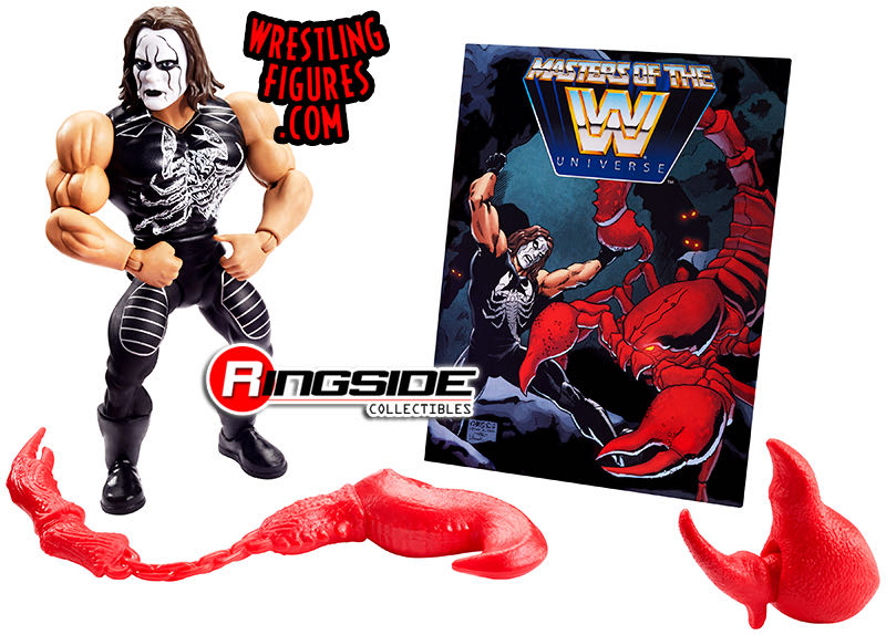 Sting - Mattel Wwe (Masters Of The WWE Universe) action figure collectible - Main Image 2
