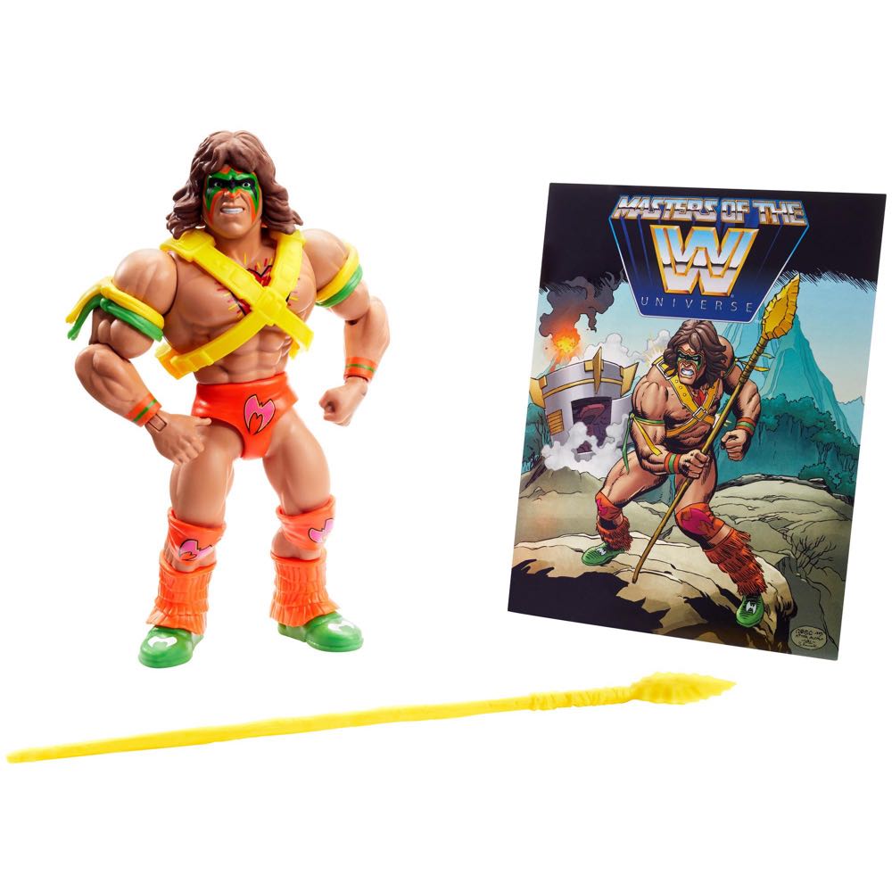 Ultimate Warrior - Mattel Wwe (Masters Of The WWE Universe) action figure collectible - Main Image 4