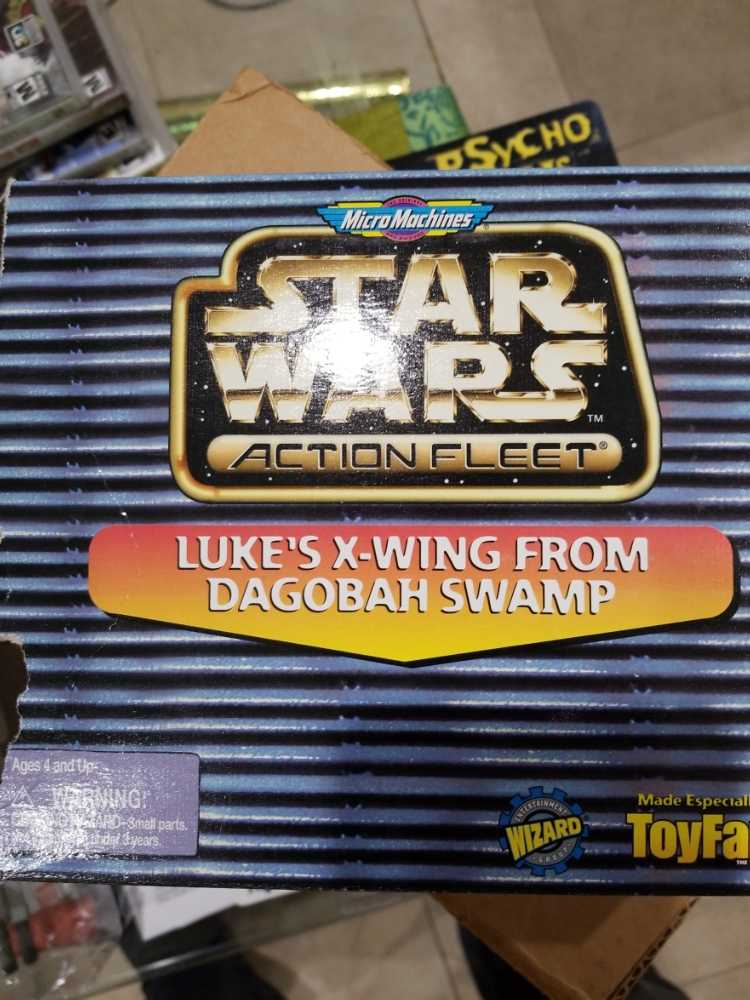 Luke Skywalker’s X-Wing (Dagobah) - Galoob (Star Wars: Episode V - The Empire Strikes Back) action figure collectible [Barcode 047246670987] - Main Image 2