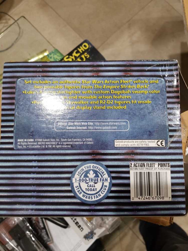 Luke Skywalker’s X-Wing (Dagobah) - Galoob (Star Wars: Episode V - The Empire Strikes Back) action figure collectible [Barcode 047246670987] - Main Image 3