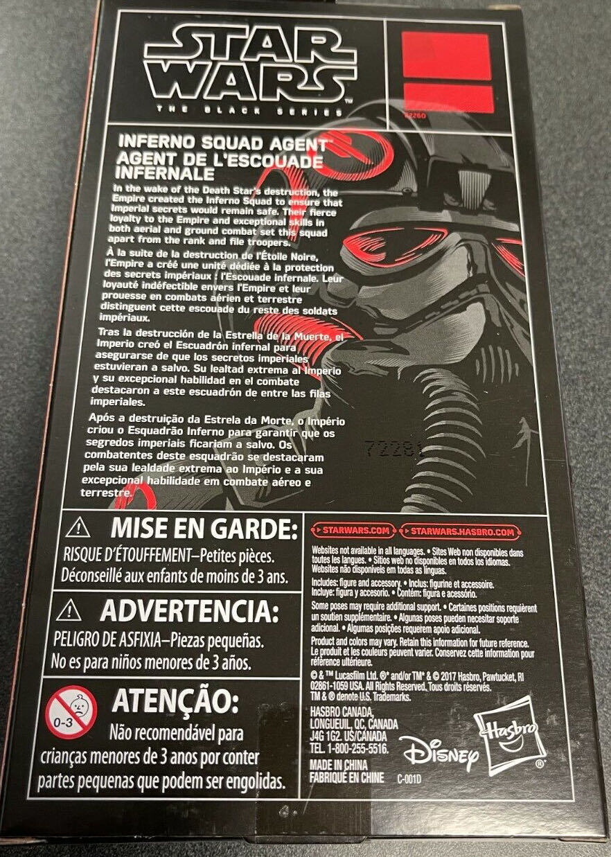 Inferno Squad Agent (Gamestop Exclusive) - Hasbro (Black Series) (Star Wars - The Black Series) action figure collectible [Barcode 5010993476763] - Main Image 4