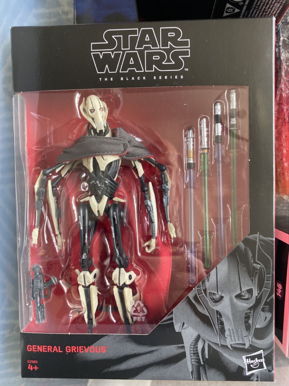 Star Wars - General Grievous - Hasbro (Black Series) (Star Wars Episode II: Attack Of The Clones) action figure collectible [Barcode 5010993554423] - Main Image 1