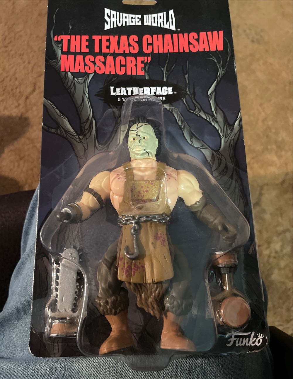 Savage World “ The Texas Chainsaw Massacre” - Funko (Savage World) (Funko) action figure collectible [Barcode 889698305068] - Main Image 2