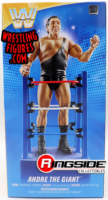 Andre The Giant  - Mattel WWE (WWE Wrestlemania Celebration) action figure collectible - Main Image 4