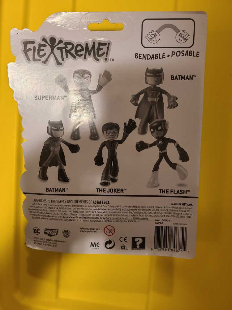 Mattel DC Comics Justice League FlexTreme Series The Joker - Mattel / DC Universe (DC Comics) action figure collectible [Barcode 887961846751] - Main Image 3