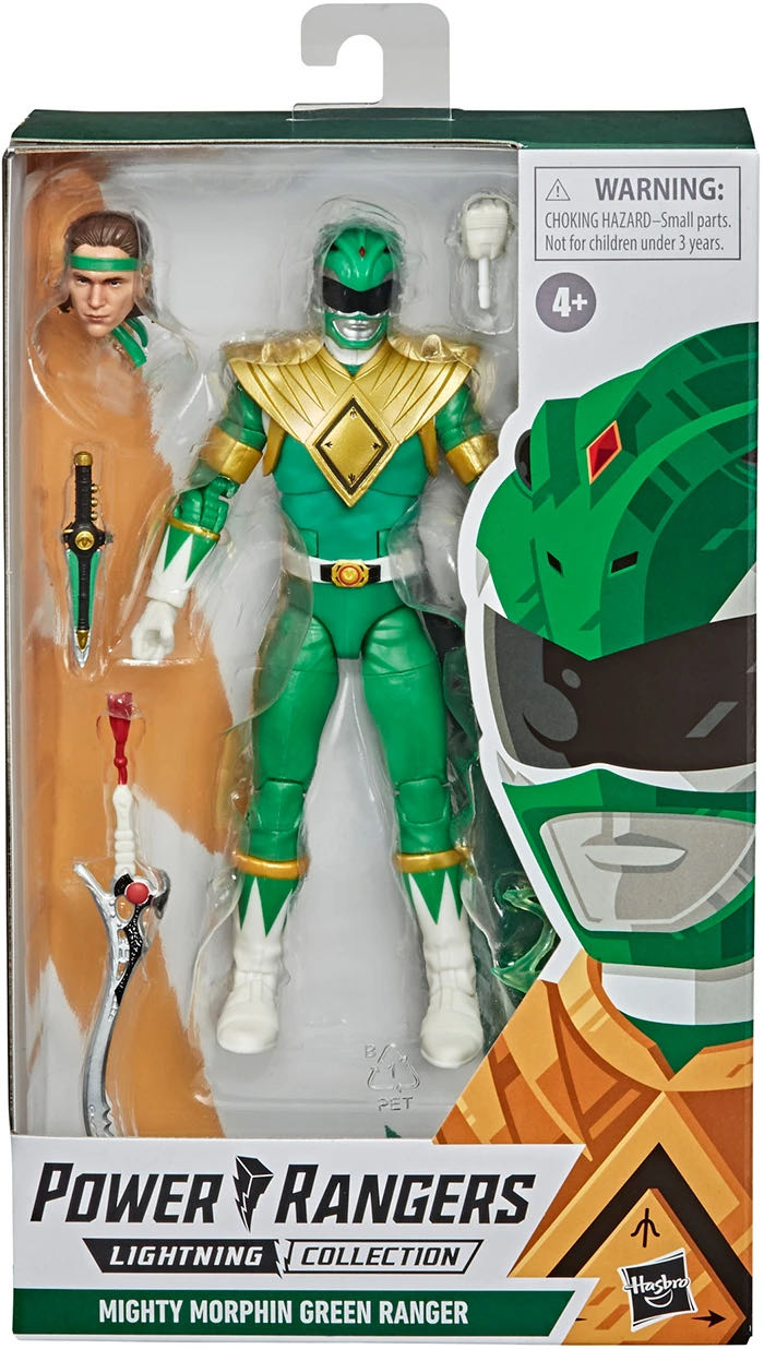 Mighty Morphin Green Ranger - Hasbro (Power Rangers Lightning Collection) action figure collectible - Main Image 3