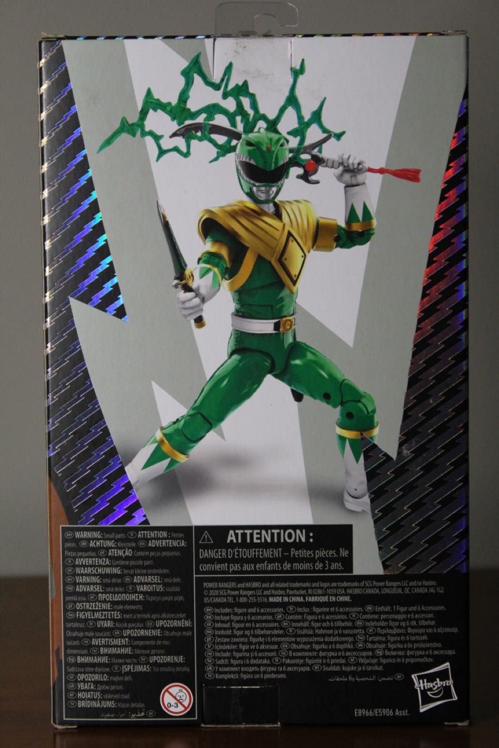 Mighty Morphin Green Ranger - Hasbro (Power Rangers Lightning Collection) action figure collectible - Main Image 4