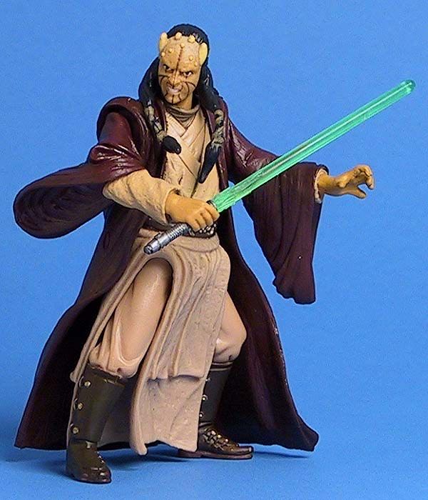 Master Eeth Koth - Star Wars Power Of The Jefi - Hasbro (Power Of The Jedi) action figure collectible [Barcode 076930846629] - Main Image 3