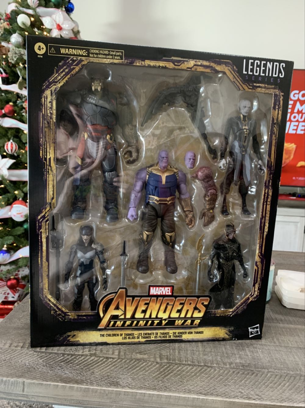 Children Of Thanos - Box Set of 5 - Hasbro (Marvel Legends - Avengers: Endgame) action figure collectible [Barcode 5010993767410] - Main Image 2