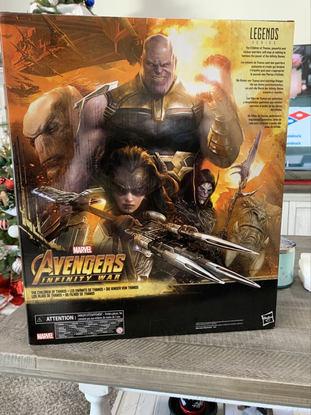 Children Of Thanos - Box Set of 5 - Hasbro (Marvel Legends - Avengers: Endgame) action figure collectible [Barcode 5010993767410] - Main Image 3
