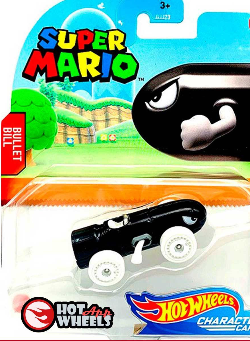 Hot Wheels (Super Mario) Bullet Bill  action figure collectible [Barcode 887961967173] - Main Image 1