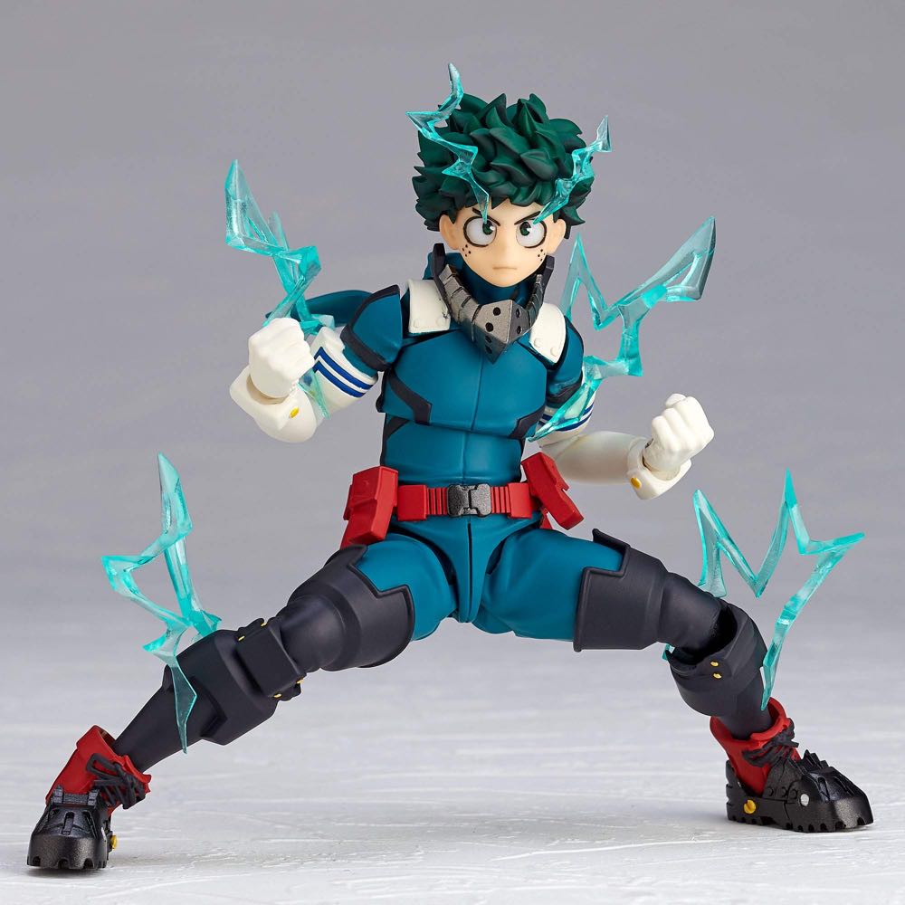 Izuku Midoriya Deku (Amazing Yamaguchi 018) - Revoltech (My Hero Academia) action figure collectible [Barcode 4537807013200] - Main Image 2