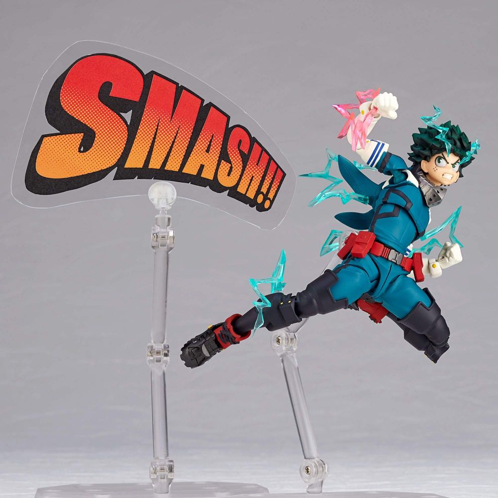Izuku Midoriya Deku (Amazing Yamaguchi 018) - Revoltech (My Hero Academia) action figure collectible [Barcode 4537807013200] - Main Image 3