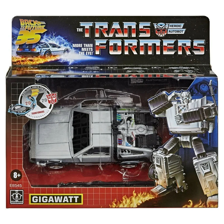 Transformers: X Back To The Future CROSSOVERS: Gigawatt - Hasbro (Space/Sci-fi) action figure collectible [Barcode 5010993743520] - Main Image 7