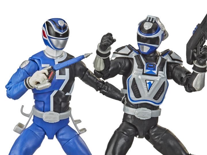 2 Pack S.P.D. B-Squad Blue Ranger V/S A-Squad Blue Ranger 2-pack - Hasbro (Power Rangers Lightning Collection) action figure collectible [Barcode 5010993774357] - Main Image 3