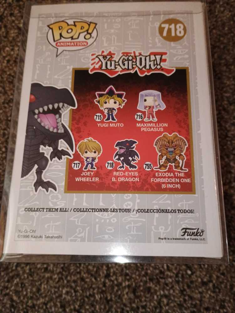 Yu-Gi-Oh!: Red-Eyes Black Dragon #718 - Funko (Yu-Gi-Oh!) action figure collectible [Barcode 889698469258] - Main Image 2