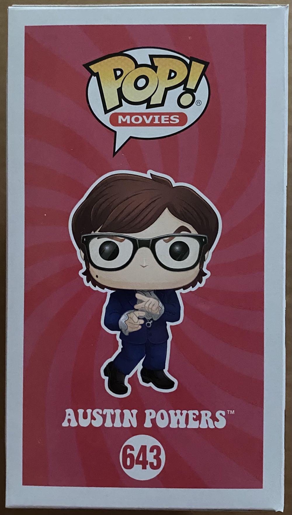Pop! Movies (Austin Powers): #643 Austin Powers - Funko (Austin Powers) action figure collectible [Barcode 889698307734] - Main Image 2