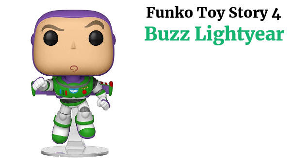 Toy Story Funko Pop! Disney: Toy Story 4 Buzz Lightyear Multicolor Standard  action figure collectible [Barcode 889698373906] - Main Image 4