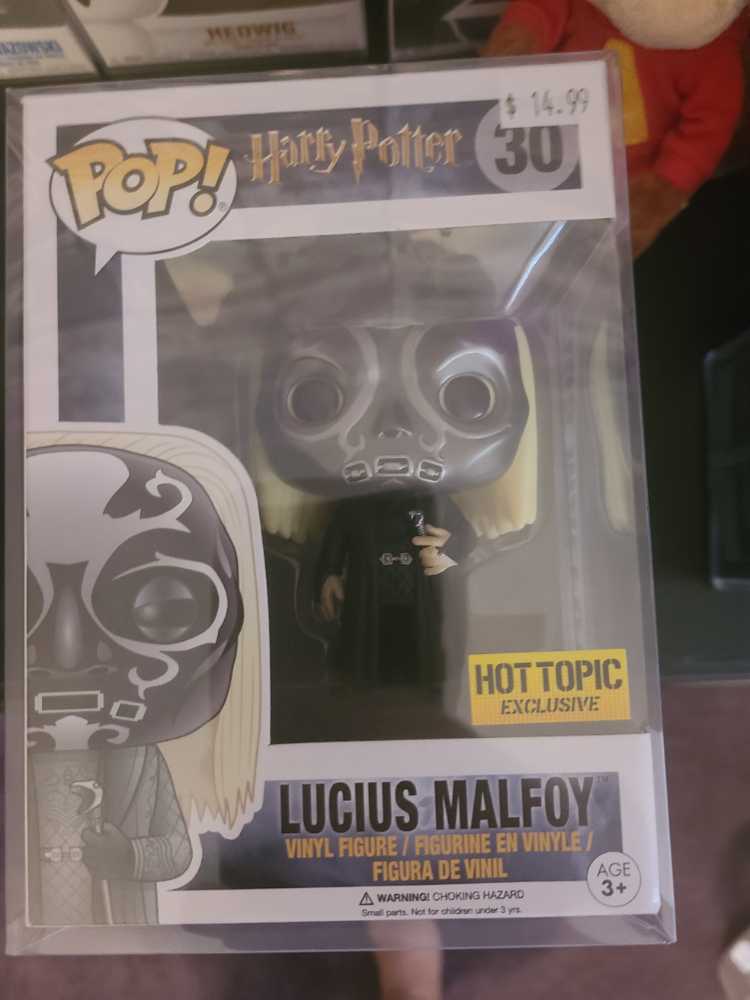 Harry Potter 30: Lucius Malfoy: Death Eater Mask Hot Topic Exclusive #30  action figure collectible [Barcode 889698109925] - Main Image 2