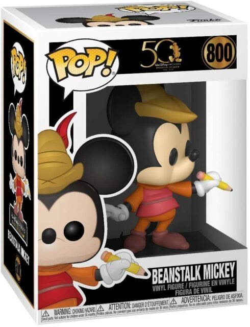 Funko Pop! Disney: Archives Beanstalk Mickey Multicolour 3.75 Inches  action figure collectible [Barcode 889698498920] - Main Image 2