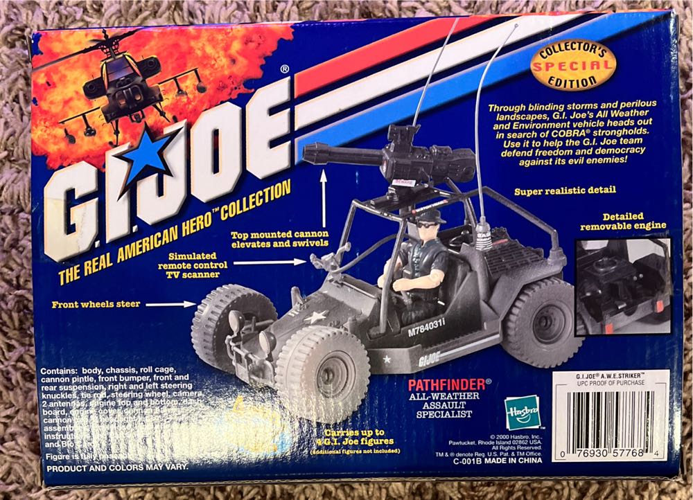 A.W.E. Striker - Hasbro - G.I. Joe (GI Joe) action figure collectible [Barcode 076930577684] - Main Image 2