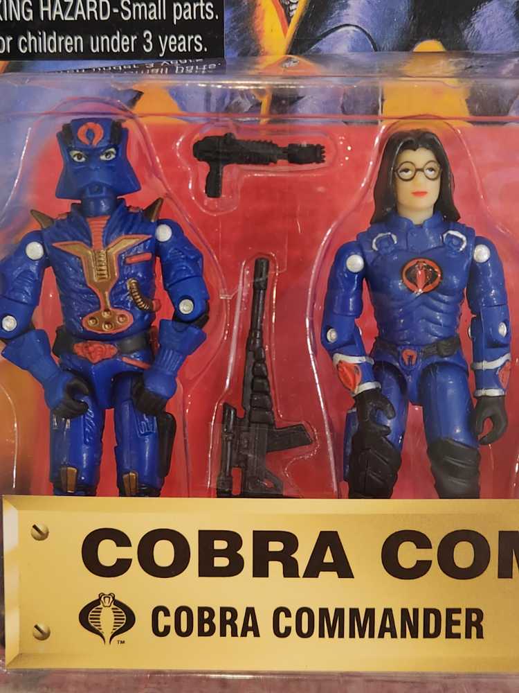 Cobra Command Team - Hasbro / Kenner (G.I. Joe: A Real American Hero: 15th Anniversary) action figure collectible [Barcode 076281280172] - Main Image 3