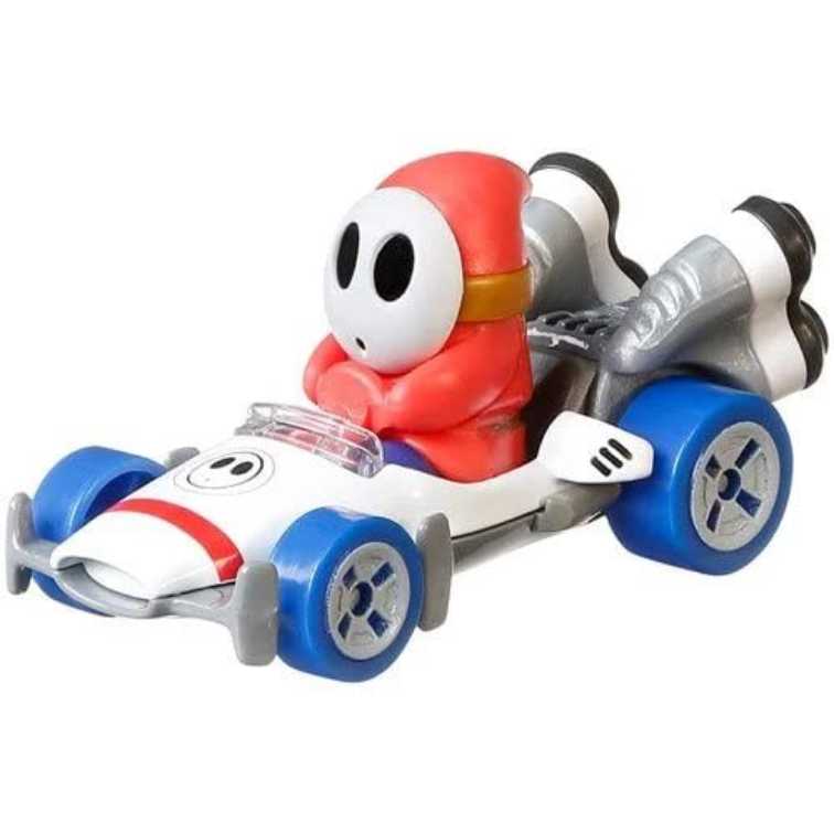 Hot Wheels-Mario Kart- Shy Guy (B Dasher) - Mattel (Hot Wheels Mario Kart) action figure collectible [Barcode 887961811612] - Main Image 2