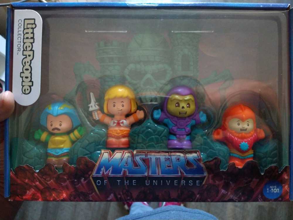 Man-At-Arms, He-Man, Skeletor & Beast-Man - Fisher Price (Masters Of The Universe) action figure collectible [Barcode 887961917802] - Main Image 2