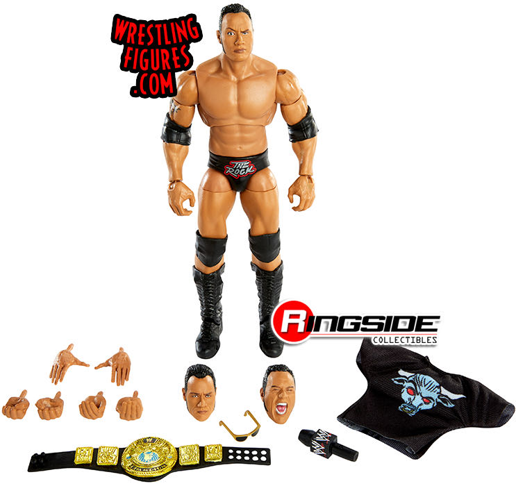 The Rock - Mattel Wwe (WWE Ultimate Edition 6) action figure collectible - Main Image 3